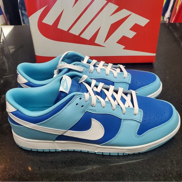 Sz Various NIKE DUNKS LOWS 2 Tone blue - Picture 4 of 8
